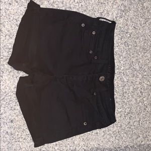 American Eagle Black Denim Shorts